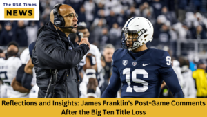 All of James Franklin's Comments After Penn State's 45-37 Loss to Oregon in the Big Ten Title Game