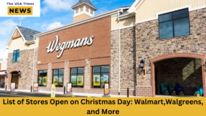 Unwrap Convenience: Essential Stores Open on Christmas Day – Walmart, Walgreens, and More! on Dec 2024