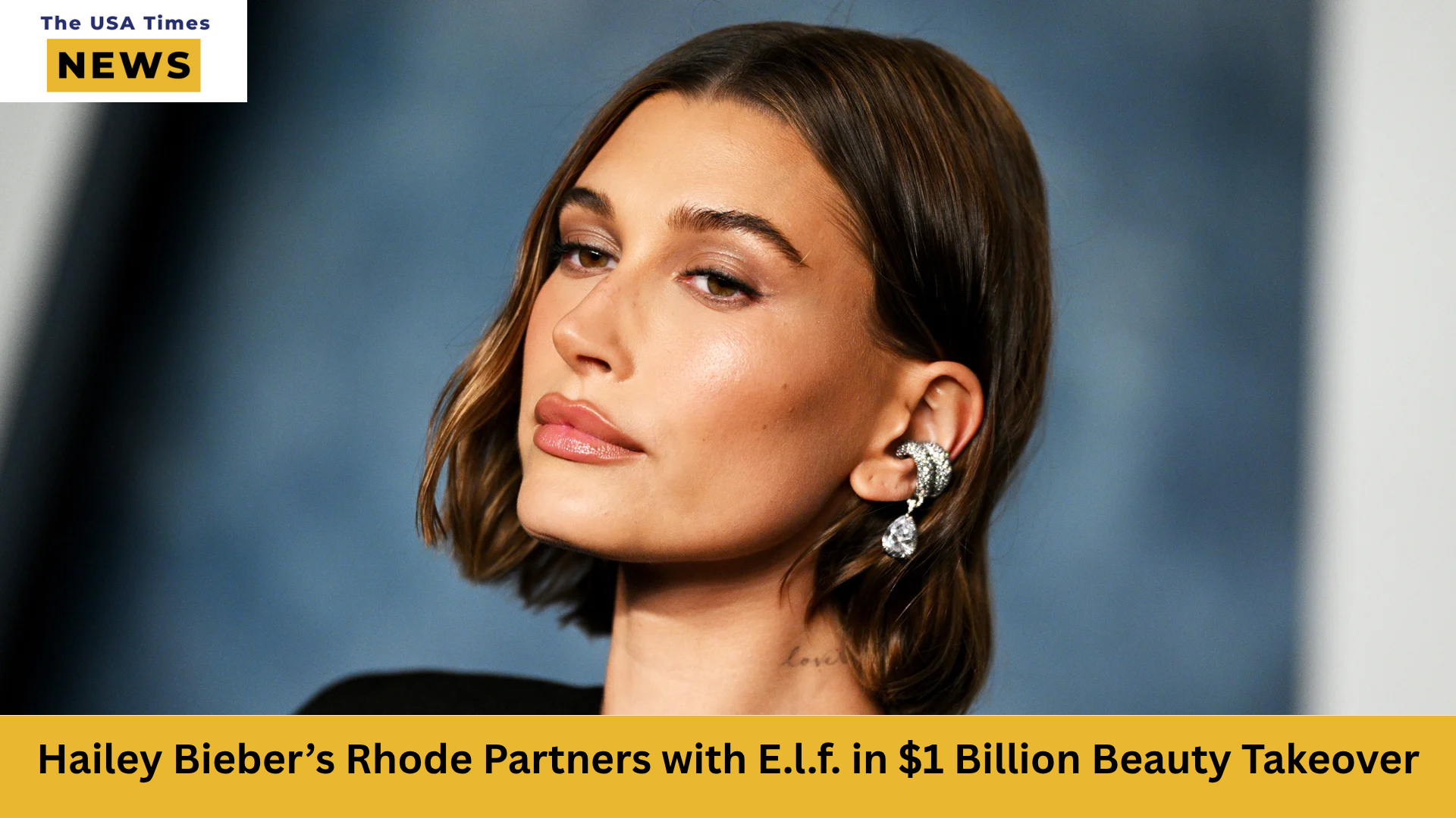 Hailey Bieber’s Rhode Partners with E.l.f. in $1 Billion Beauty Takeover